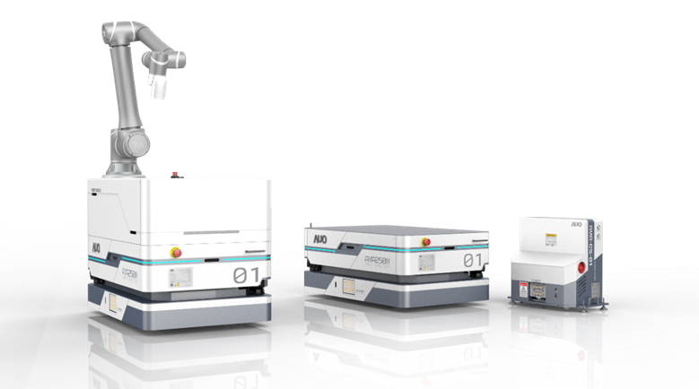 红桃国际數位開發的自主式移動機器人（AMR250M），搭配全向輪並結合AI演算法、2D LiDAR、3D攝影機等技術，協助客戶實現產線全自動化